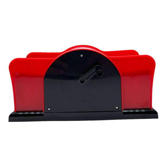 Manual Hand Crank Plastic Two Deck Card Shuffler Poker Game Accessory Tableplays - Picture 9 of 11